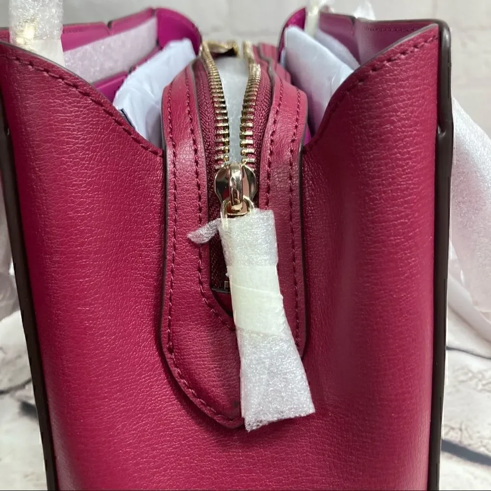 KATE SPADE TIPPY SMALL LEATHER SATCHEL BAG NWT